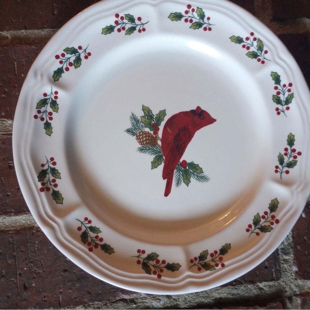 Cardinal Design Salad Plate Set - Picture 6 of 8